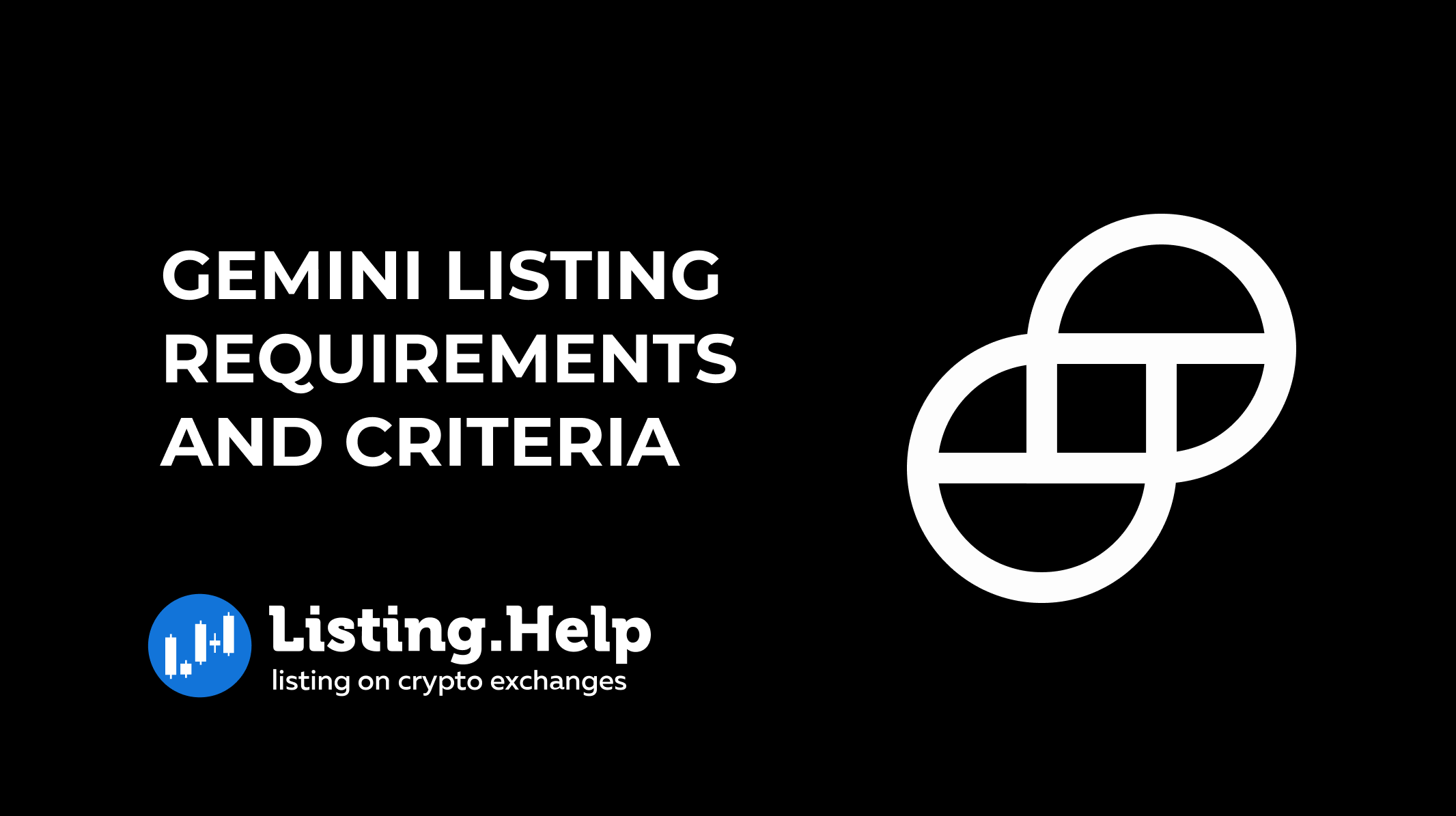 Gemini Listing Requirements | How to List Your Token