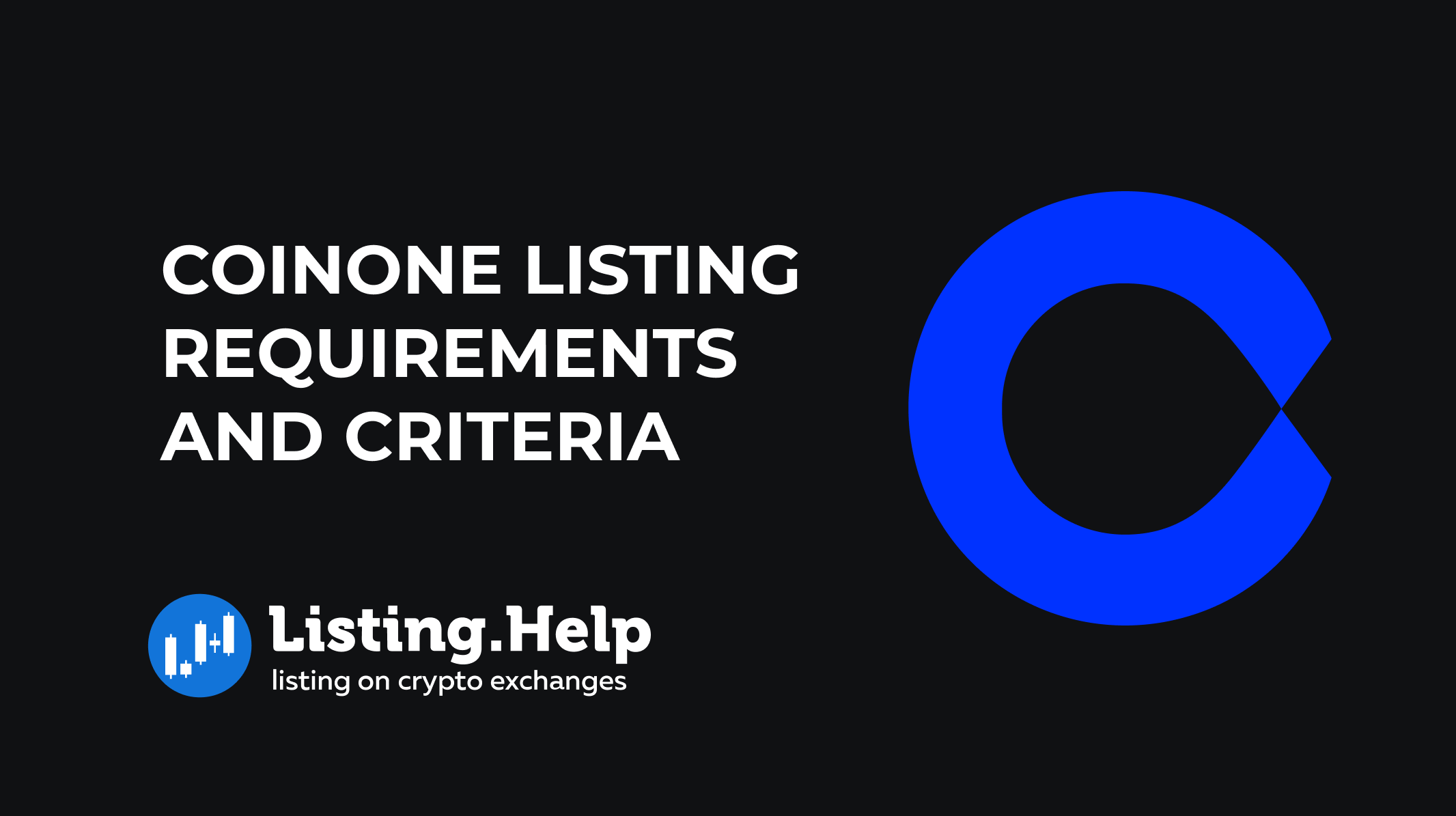 Coinone Listing Requirements | How to List Your Token